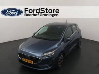 Ford Fiesta EcoBoost Hybrid 125pk Titanium | Apple carplay & Android auto | Clima | Cruise | Parkeer