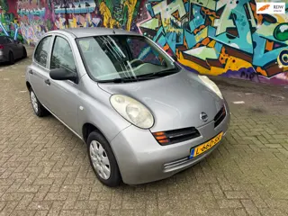 Nissan Micra 1.0 basis met 136.000 km airco 5 deuren elektrisch ramen centrale vergrendeling stereo 