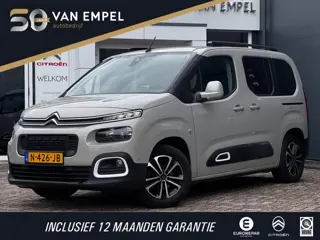 Citroen Berlingo 1.2 PureTech Shine | Panoramadak | Distributieriem vervangen | Camera | Navi by App