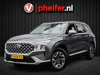 Hyundai Santa Fe 1.6 T-GDI HEV Comfort Trekhaak/ Leer/ Navigatie apps/ Camera/ Stoelverwarming/ Carp