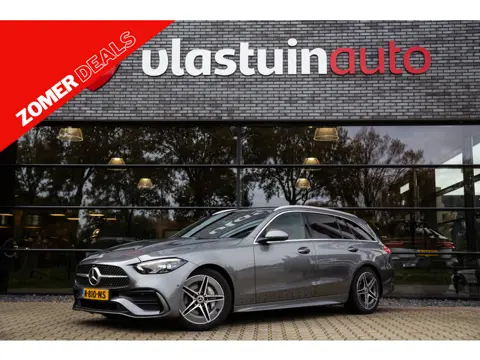 Mercedes-Benz C-Klasse Estate 200 Launch Edition AMG Line , Virtual cockpit, Leer, Sfeerverlichting,