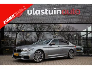 BMW 5 Serie M550i xDrive M-Sport , Comfortstoelen, Pano, H&K, HUD, Adap. cruise, 4-wielsturing