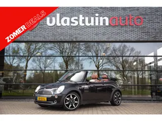 MINI Cabrio 1.6 Cooper Sidewalk , Cruise control, Airco, Leer
