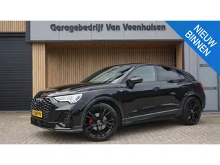 Audi Q3 Sportback 35 TFSI 3x S-line Virtual Drive select Adap Cruise *Black optik* Stoelverw 21inch 