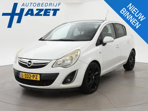 Opel Corsa 1.4 16V 5-DEURS COLOR EDITION WIT/ZWART + AIRCO | L.M. VELGEN | PRIVACY GLASS