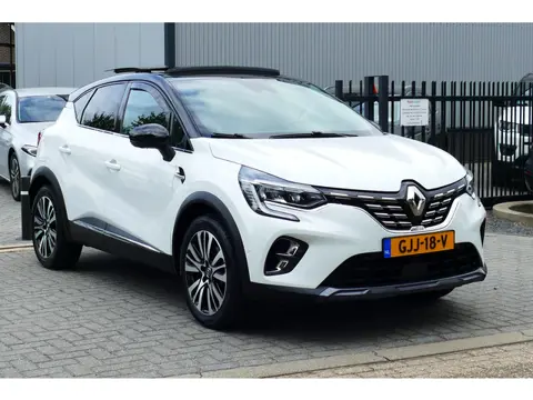 Renault Captur 1.6 E-Tech Plug-in Hybrid 160 Intens. Schuifdak, Adap Cruise, Leer, Bose, 18"LMV, Haa