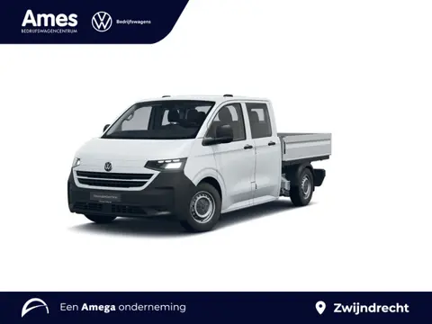 Volkswagen E-Transporter Pick-up Dubbele Cabine L2 136pk | 64 KWh | 6 Zits | Trekhaak | Robuust kuns