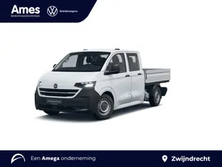 Volkswagen E-Transporter Pick-up Dubbele Cabine L2 136pk | 64 KWh | 6 Zits | Trekhaak | Robuust kuns