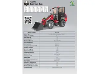 Heracles H220E pro shovel Nieuw! (bj 2026)