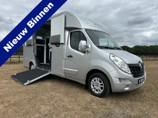 Renault Master THEAULT 2-paards paardenvrachtwagen dubbel cabine 5 pers. Pro-Safety
