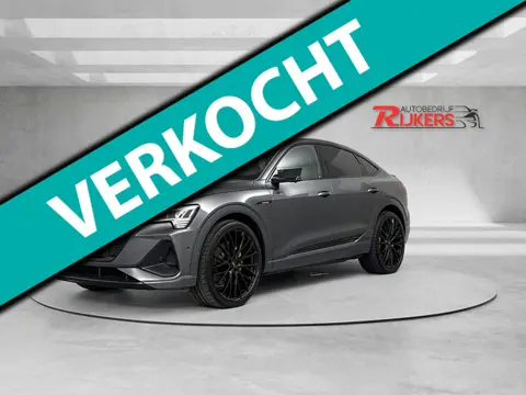 Audi E-tron Sportback 55 quattro S edition 95 kWh SOH 94% Panodak,Acc,Apple Carpl,360 camera,HUD,Spi