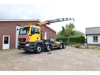 MAN TGS 35.400 / 8X4 / Trekker / Palfinger PK 23002 / DTM Haaksysteem / Handgeschakeld / Bladgeveerd