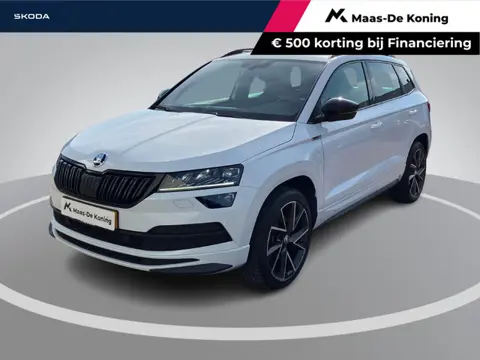 Skoda Karoq 1.5TSI/150PK ACT Sportline Business · Trekhaak · Camera · Stoelverwarming · Apple/Androi