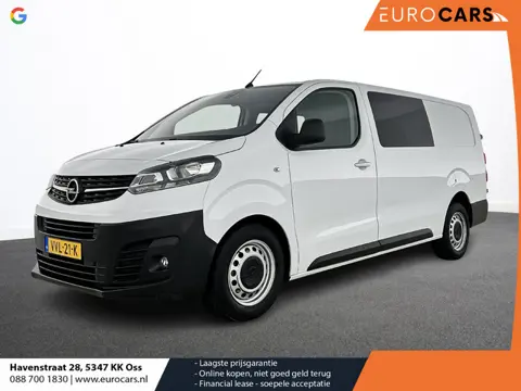 Opel Vivaro 145pk Automaat Dubbele Cabine L3H1 Navigatie Apple Carplay Cruise control Trekhaak