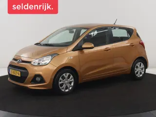 Hyundai i10 1.0i i-Motion Comfort | Stuur/stoel verwarming | Airco | Elekt. ramen | Lederen stuurwie