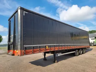 Van Hool SAF - Disc Van Hool 3-assige Schuifzeiltrailer - SAF - Schijfremmen - Luchtvering - 445/45 