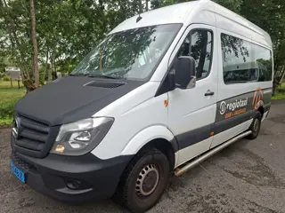 Mercedes-Benz Sprinter 316NGT 8750.- INCL BTW 7-PERSOONS ROLSTOEL AARDGAS 1.8 156PK