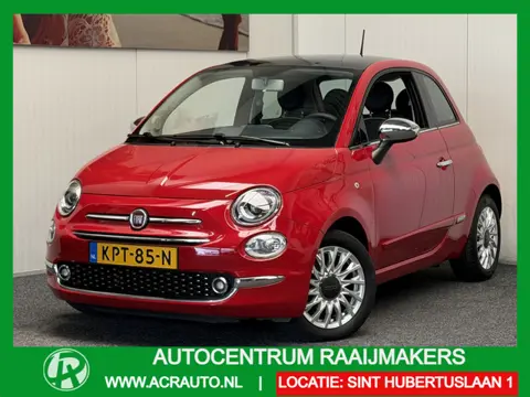 Fiat 500 1.2 Popstar NAVIGATIE AIRCO BLUETOOTH TELEFOON MEDIA VOORBEREIDING PANORAMADAK ELEKTRISCHE 
