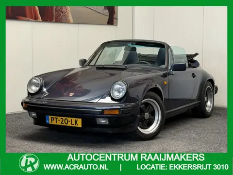 Porsche 911 CABRIO 3.2 NL AUTO LEDER ELEKTRISCH BEDIENBARE KAP RADIO/CD MISTLAMPEN VOOR 16" LICHTMET