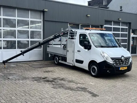 Renault Master T35 2.3 dCi Hiab Laadkraan T-CLX 013 Trekhaak 2500 kg Airco Cruise controle 2-Persoon