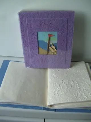 ALBUM MULBERRY PAPIER PAARS NIEUW