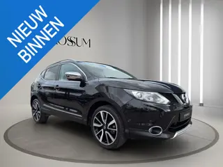 Nissan Qashqai 1.2 Tekna | Automaat | Pano | Leder | 360 Camera | 19"| Navi | Keyless |