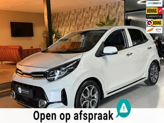 Kia Picanto 1.2 GT-Line|Automaat|Crème kleur|StoelVW|StuurVW|Keyless|CarPlay|LED|Rijklaar