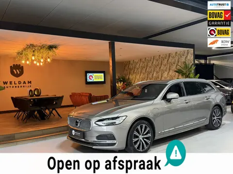 Volvo V90 2.0 T6 AWD Inscription SOH 92%|340PK|ACC|LaneAssist|Luxe|Camera|Elektr.Trekhaak|Garantie|R