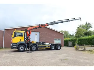 MAN TGS 35.400 / 8X4 / Trekker / Palfinger PK 23002 / DTM Haaksysteem / Handgeschakeld / Bladgeveerd