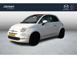 Fiat 500 C 0.9 TwinAir 80PK Turbo Lounge , Cabrio, Clima, Cruise, Navi, Bluetooth, LMV 17 Inch