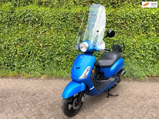 SYM Fiddle 2 MAT BLAUW 45km EURO5 BETAAL met in3