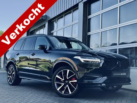 Volvo XC90 2.0 T8 Recharge | AWD | Black Edition | 7-zits | Leer | Trekhaak | 21" wielen | Adapt Cru