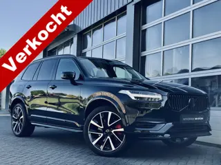 Volvo XC90 2.0 T8 Recharge | AWD | Black Edition | 7-zits | Leer | Trekhaak | 21" wielen | Adapt Cru