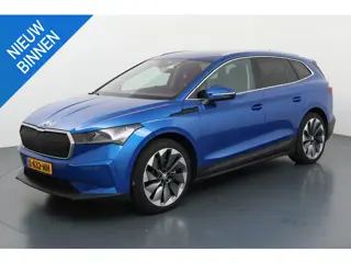 SKODA ENYAQ IV 80 FIRST EDITION (91% SOH) I TREKHAAK I GROOT ACCUPAKKET I WARMTEPOMP I STOELVERWARMI