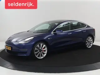 Tesla Model 3 Performance AWD 75 kWh | Traffic-Aware Cruise control | Leder | Lichtmetaal 20'' | Ach