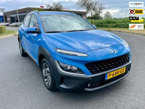 Hyundai Kona 1.6 GDI HEV Fashion, Aut, Trekhaak, Cam, Cruise/Climate control, Head-up dis, 2e eig af