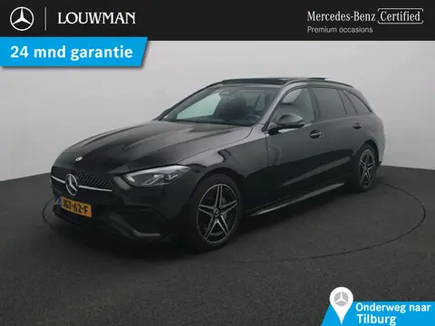 Mercedes-Benz C-Klasse Estate 300 e Business Solution AMG AMG Line | Night Pakket | Panorama Schuif-