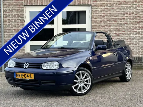 Volkswagen Golf Cabriolet 2.0 Trendline Blauwe Kap, NW.APK