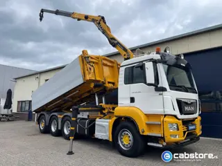 MAN TGS 35.440 8x4 Euro 6 - Triple -  Bouwjaar 2015 -Epsilon Q170Z Autplaadkraan - Km 499.432 - NCK 