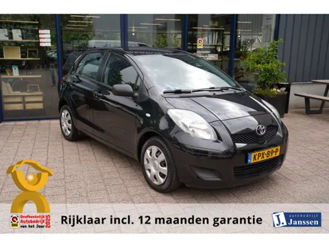 Toyota Yaris 1.3 VVTi Aspiration|Prijs rijklaar incl.12 mnd garantie| Airco Afneembare trekhaak Elek