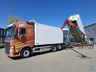 Volvo FH4-500 / VEB+ / I-PARKCOOL / PALFINGER EPSILON E75Z / 20METER / SAMRO TIPPER / ALUMINIUM BOX 