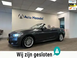 BMW 2-serie Cabrio 220i|M-SPORT|TREKHAAK|CARPLAY|AUTOMAAT|CAMERA