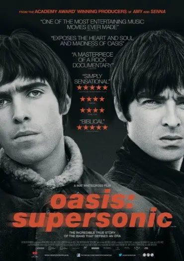 OASIS : SUPERSONIC filmposter.