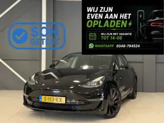 Tesla Model 3 Long Range AWD 75 kWh | Performance wielen | SOH 93,9% |