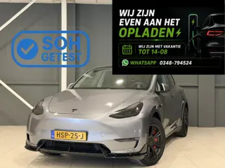 Tesla Model Y Long Range AWD 75 kWh | Sport pakket | Leder interieur | SOH 92,2% |