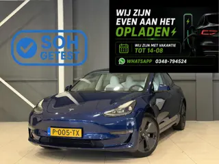 Tesla Model 3 Long Range AWD 75 kWh | Wit leder interieur | SOH 94,7% |