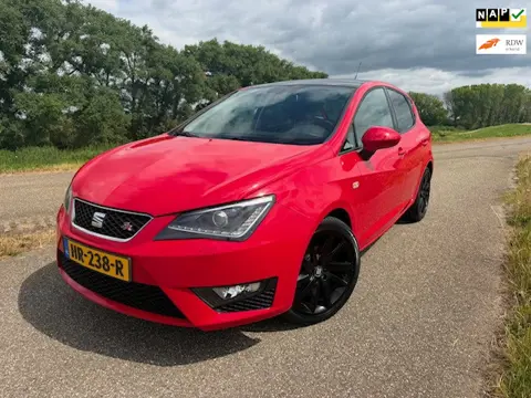 Seat Ibiza 1.0 EcoTSI FR Connect clima 5 drs 94678 km nap bj 2016 zeer mooi.