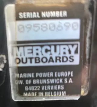 Mercury 4 pk ,2 takt, langstaart