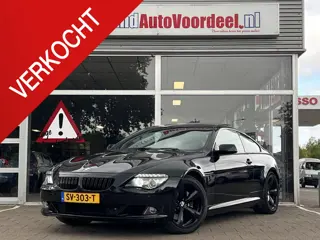 BMW 6-serie 650i High Executive V8 LPG G3 / Open Dak / Xenon / HUD / APK 07-2027/ bj 2009/