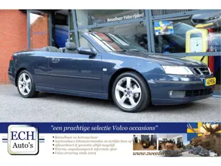 Saab 9-3 Cabrio 2.0t 175 pk Leer, 17 inch, Trekhaak